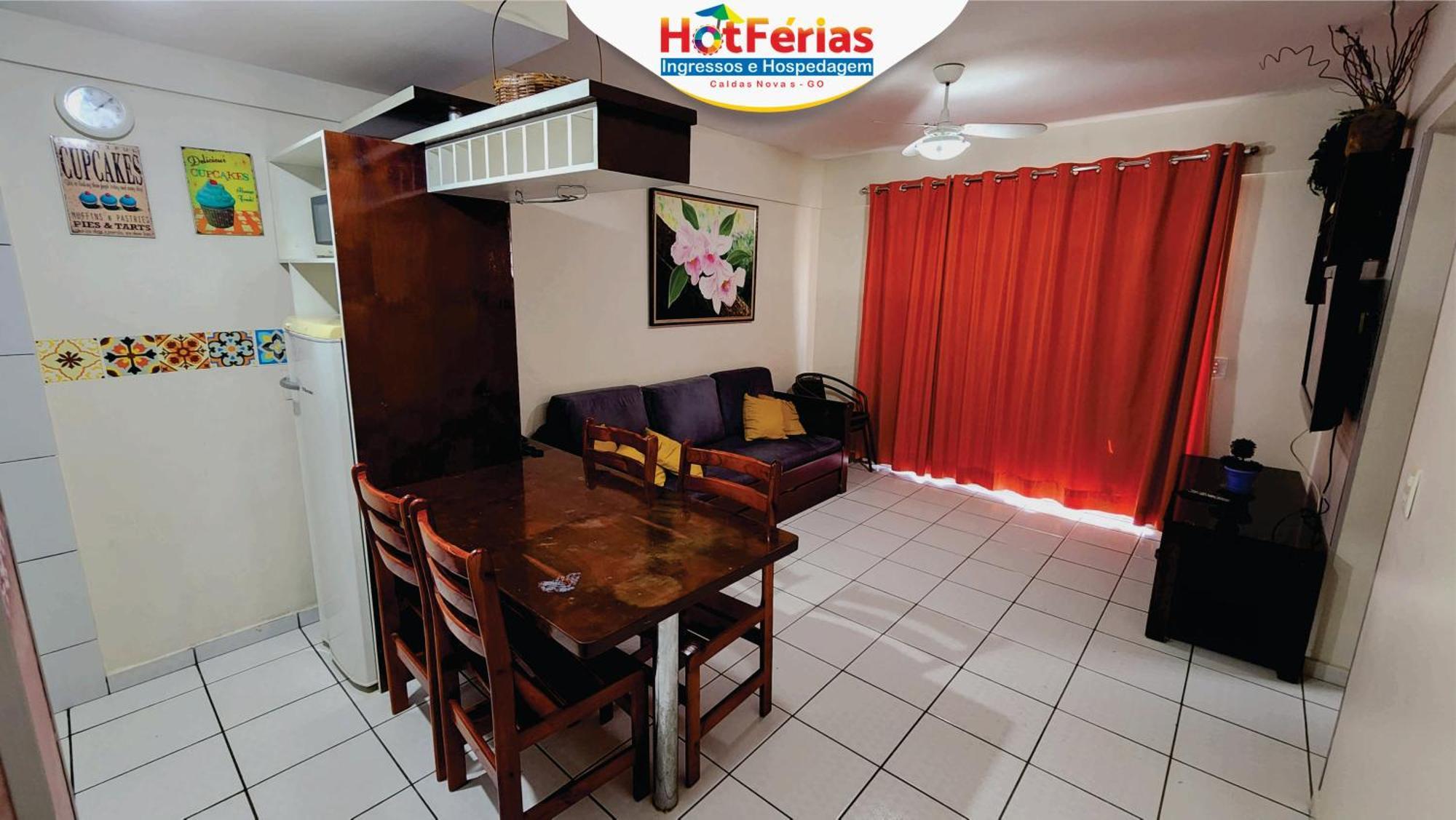 Flat Paradise, Piscinas Termais, Proximo Ao Centro - Hotferias Caldas Novas Extérieur photo