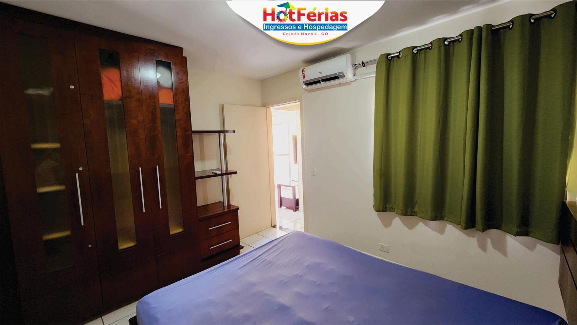 Flat Paradise, Piscinas Termais, Proximo Ao Centro - Hotferias Caldas Novas Extérieur photo