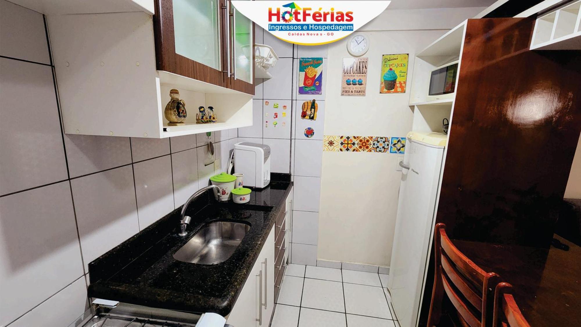 Flat Paradise, Piscinas Termais, Proximo Ao Centro - Hotferias Caldas Novas Extérieur photo