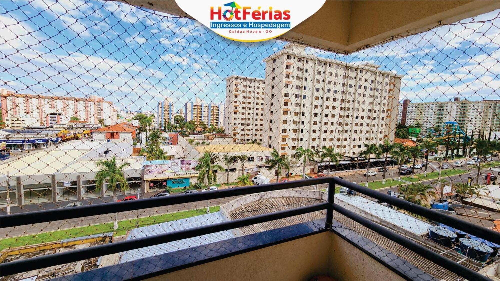 Flat Paradise, Piscinas Termais, Proximo Ao Centro - Hotferias Caldas Novas Extérieur photo